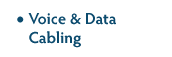 Voice & Data Cabling